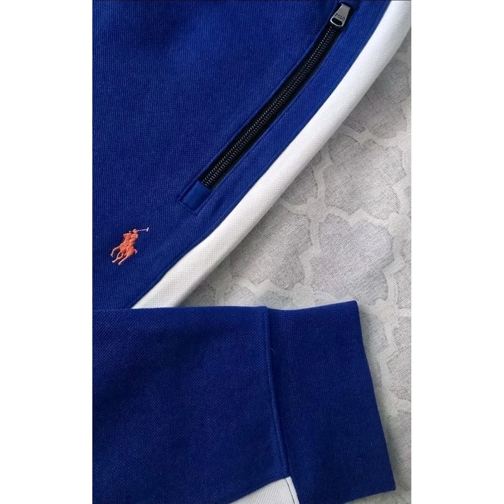 Polo Ralph Lauren Blue w/ Orange Pony Jogger Sweatpants Men's Size 4XB NWT $168